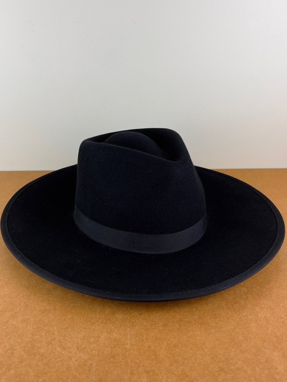 BRIXTON BLACK WOOL RANCHER HAT - Picture 8 of 11